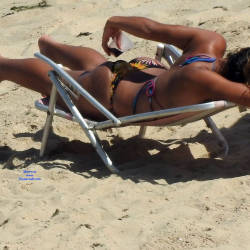 Pic #6 Ass From Janga Beach - Beach, Outdoors, Bikini Voyeur, Beach Voyeur, Brunette