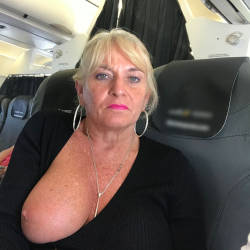 Pic #5 Flying High - Big Tits, Blonde, Public Exhibitionist, Flashing, Public Place, Amateur, Body Piercings