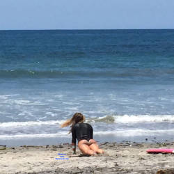 Pic #6 Sexy Surfer Ass - Beach, Outdoors, Beach Voyeur