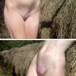 Pic #5 In The Field - Nude Girls, Outdoors, Redhead, Amateur