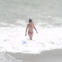 Pic #3 Last Holidays - Topless Girls, Beach, Brunette, Outdoors, Beach Voyeur