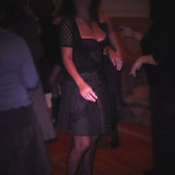 Pic #2 My Wife Exhibits Herself In A Night-Club - Wives In Lingerie, Amateur