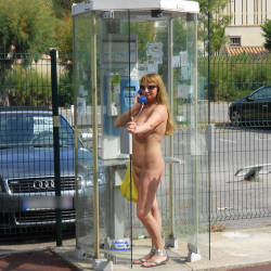 Pic #3 Nude On Streets And In The Shop - Nude Girls, Big Tits, Public Exhibitionist, Flashing, Outdoors, Public Place, Amateur