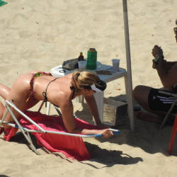 Pic #5 Couple In Brazlian's Beach - Beach, Outdoors, Bikini Voyeur, Beach Voyeur