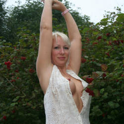 Pic #2 A Walk In The Woods Near Bristol - Big Tits, Blonde, Mature, Outdoors, Amateur