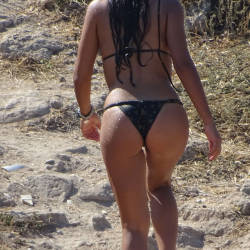 Pic #5 Asses From Southern Italy, Spain And Greece - Beach, Outdoors, Bikini Voyeur, Beach Voyeur