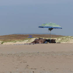 Pic #1 At The Beach With No Shame - Beach, Big Tits, Outdoors, Beach Voyeur