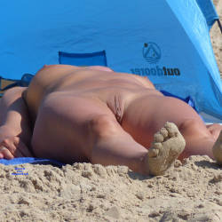 Pic #10 At The Beach With No Shame - Beach, Big Tits, Outdoors, Beach Voyeur