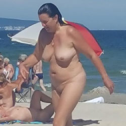 German Nude Beach - Nude Girls, Beach, Big Tits, Blonde, Outdoors, Beach Voyeur