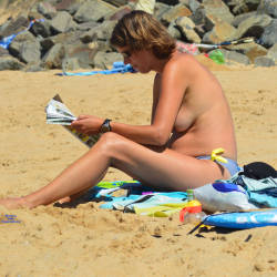 Pic #7 Milf On Beach - Topless Girls, Beach, Outdoors, Beach Voyeur