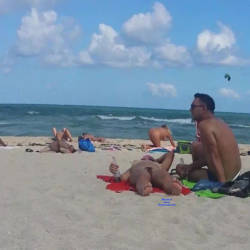 Pic #2 First Try - Nude Girls, Beach, Outdoors, Bush Or Hairy, Beach Voyeur