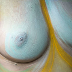 Pic #2 Body Painting - New York City On A July Saturday - Nude Girls, Big Tits, Brunette, Outdoors, Public Place