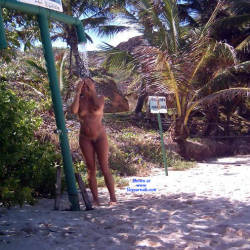 Pic #1 Wash In Tambaba Beach - Nude Girls, Outdoors, Bush Or Hairy, Beach Voyeur