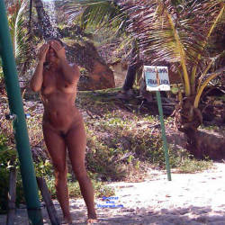 Pic #2 Wash In Tambaba Beach - Nude Girls, Outdoors, Bush Or Hairy, Beach Voyeur