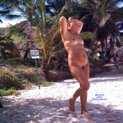 Pic #6 Wash In Tambaba Beach - Nude Girls, Outdoors, Bush Or Hairy, Beach Voyeur