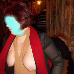 Pic #5 Fairytale Restaurant - Pantieless Girls, Big Tits, Public Exhibitionist, Public Place, Amateur, Shaved