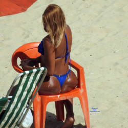 Pic #6 Blue Bikini Janga Beach, Brazil - Beach, Blonde, Outdoors, Bikini Voyeur