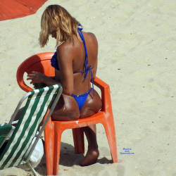 Pic #7 Blue Bikini Janga Beach, Brazil - Beach, Blonde, Outdoors, Bikini Voyeur