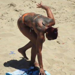 Pic #10 Orange Bikini From Recife City, Brazil - Beach, Outdoors, Bikini Voyeur