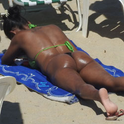 Asses From Brazil - Beach, Brunette, Outdoors, Bikini Voyeur