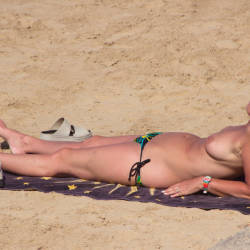 Pic #6 On The French Coast - Topless Girls, Beach, Big Tits, Outdoors, Beach Voyeur