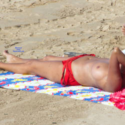 Pic #4 On The Beach Again - Topless Girls, Beach, Outdoors, Beach Voyeur