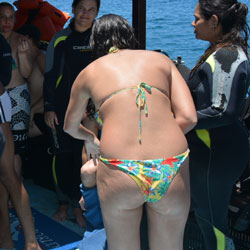 Fun Scuba Boat MILFS - Outdoors, Bikini Voyeur