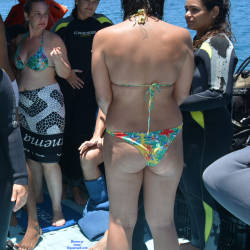 Pic #2 Fun Scuba Boat MILFS - Outdoors, Bikini Voyeur