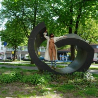 Pic #4 Jana in Dortmund - Public Exhibitionist, Public Place