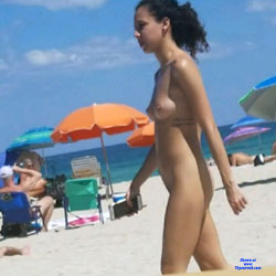 Haulover Pt. 2 - Nude Girls, Beach, Brunette, Outdoors, Bush Or Hairy, Medium Tits, Beach Voyeur