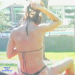 Pic #1 Nice Nipples - Outdoors, Bikini Voyeur