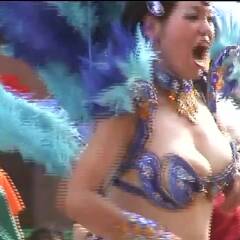 Zamba Parade - Big Tits, Outdoors, Public Place, Costume