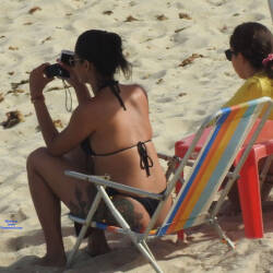 Pic #2 Asses From Brazil - Beach, Brunette, Outdoors, Bikini Voyeur