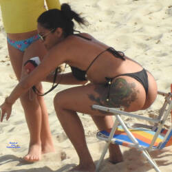 Pic #5 Asses From Brazil - Beach, Brunette, Outdoors, Bikini Voyeur