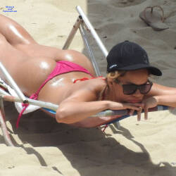 Pic #7 Asses From Brazil - Beach, Brunette, Outdoors, Bikini Voyeur