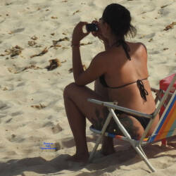 Pic #6 Sweet Ass From Recife City - Beach, Brunette, Outdoors, Bikini Voyeur