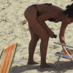 Pic #4 Sweet Ass From Recife City - Beach, Brunette, Outdoors, Bikini Voyeur