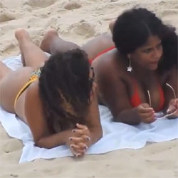 Janga Beach, Brazil - Beach, Brunette, Outdoors, Bikini Voyeur