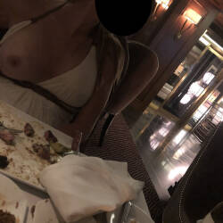 Pic #5 So.. Getting Caught - Big Tits, Public Exhibitionist, Flashing, Public Place, Amateur