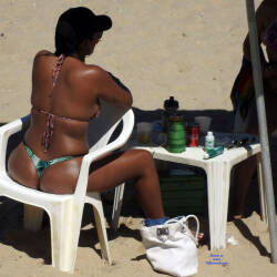 Pic #2 Wifes From Brazil - Beach, Brunette, Outdoors, Bikini Voyeur