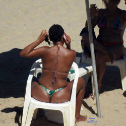 Pic #9 Wifes From Brazil - Beach, Brunette, Outdoors, Bikini Voyeur