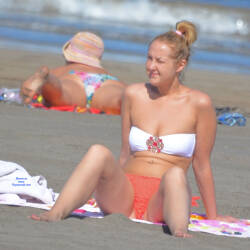 Pic #1 Recto Verso Plage De Gruissan - Topless Girls, Beach, Blonde, Brunette, Outdoors, Beach Voyeur