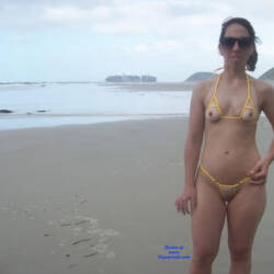 Pic #7 A Maia Variadas Gostosas - Beach, Brunette, Outdoors, Bikini Voyeur