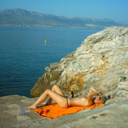 Pic #4 Au Frioul Pres De Marseille - Nude Girls, Beach, Outdoors, Beach Voyeur