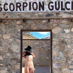 Pic #4 Nirvana Scorpion Gulch - Nude Amateurs, Public Exhibitionist, Flashing, Outdoors, Small Tits, Shaved