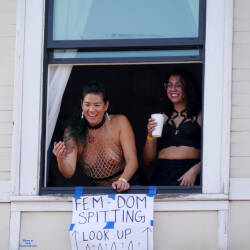 Pic #2 Folsom Street Fair 2019 Part 2 - Brunette, Outdoors, Public Place