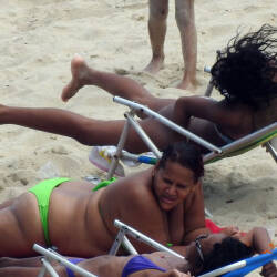 Pic #10 Catuama Beach, Pernambuco State - Beach, Brunette, Outdoors, Bikini Voyeur