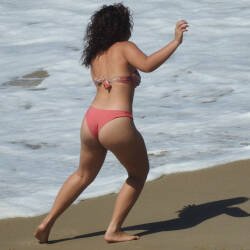 Pic #5 Asses From Brazil - Beach, Brunette, Outdoors, Bikini Voyeur