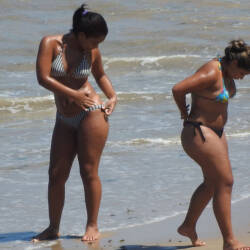 Pic #4 Asses From Brazil - Beach, Brunette, Outdoors, Bikini Voyeur