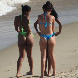 Pic #5 Asses From Brazil - Beach, Brunette, Outdoors, Bikini Voyeur